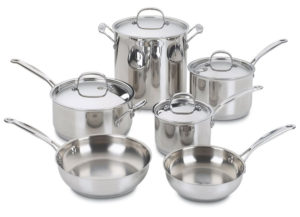 Cuisinart 77-10 Stainless Steel Cookware Set