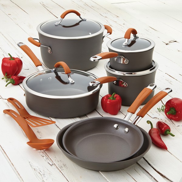 Circulon Premier Professional 13-Piece Hard-Anodized Cookware Set