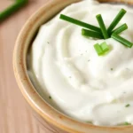 Creamy Sour Cream and Chive Dip