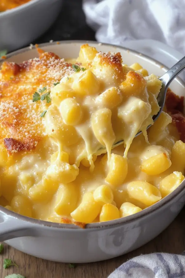Creamy Southern Baked Mac and Cheese