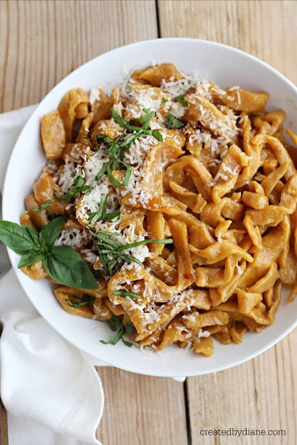 2-Ingredient Pumpkin Pasta