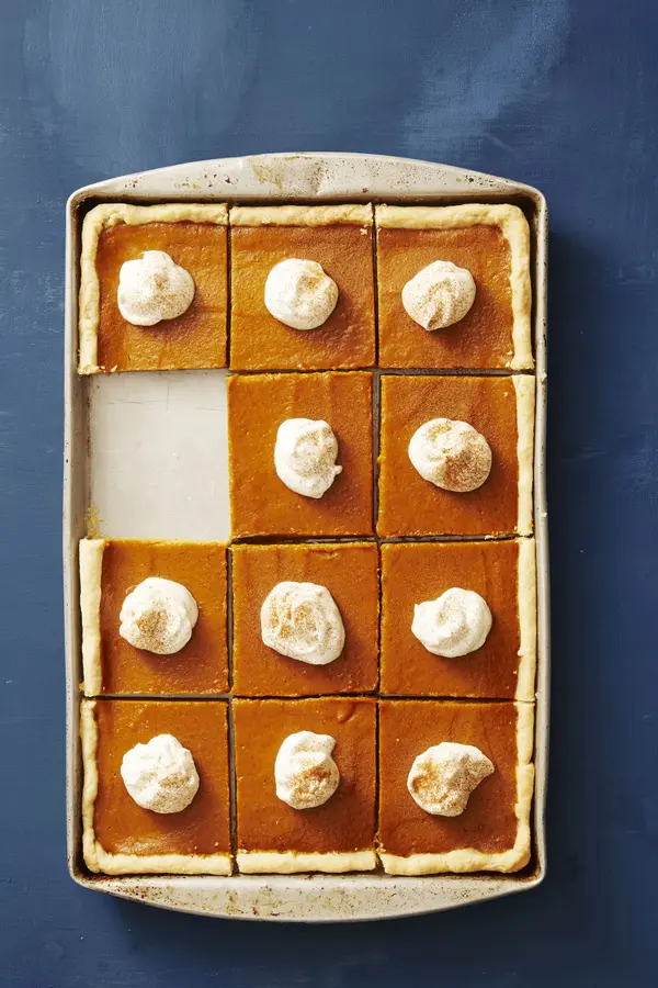 Pumpkin Slab Pie