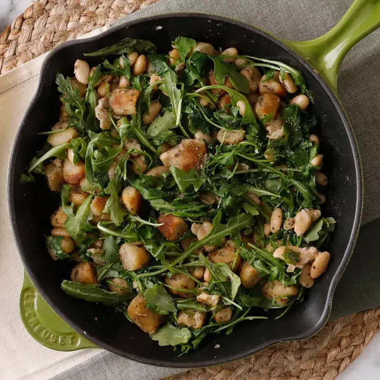 White Bean–Sage Cauliflower Gnocchi