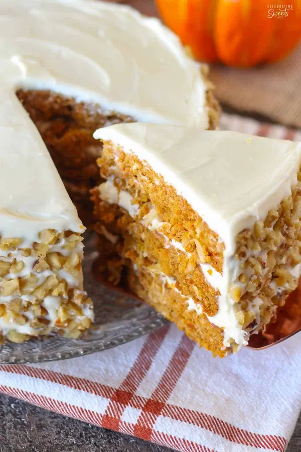 Pumpkin Carrot Cake