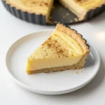 Eggnog Creme Tart that transforms classic holiday flavors