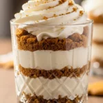 Gingerbread Cheesecake Parfaits for a No-Bake Holiday Delight