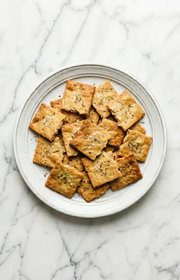 Sourdough Discard Crackers: Thin Crispy Sheet Pan Crackers with Tangy Butter Flavor