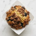 Bakery Style Blueberry Muffins With Streusel Topping